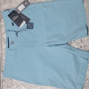 TravisMathew Switchback Shorts - Soft Teal Blue Color -  Men's Shorts